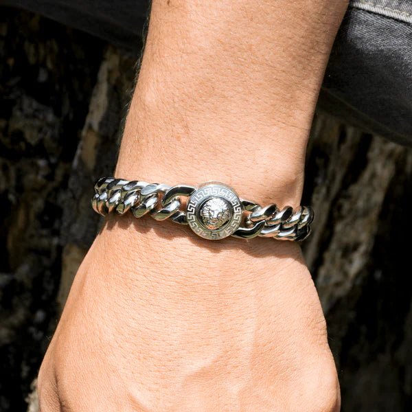 PULSERA DE ACERO 316L Y PIEDRAS COD-409 - BUENA VIBRA ACCESORIOS