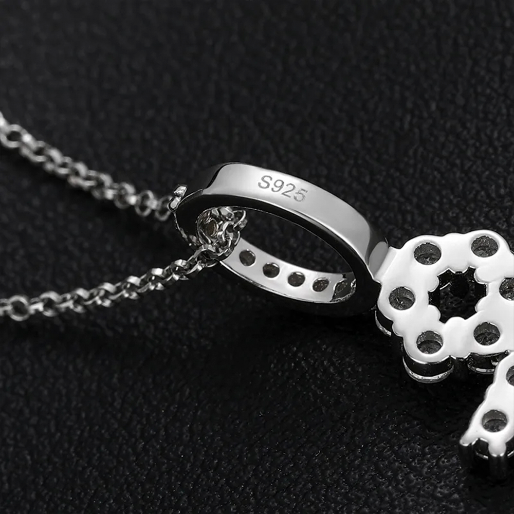 Collar Egyptian VVS1 Moissanita Silver
