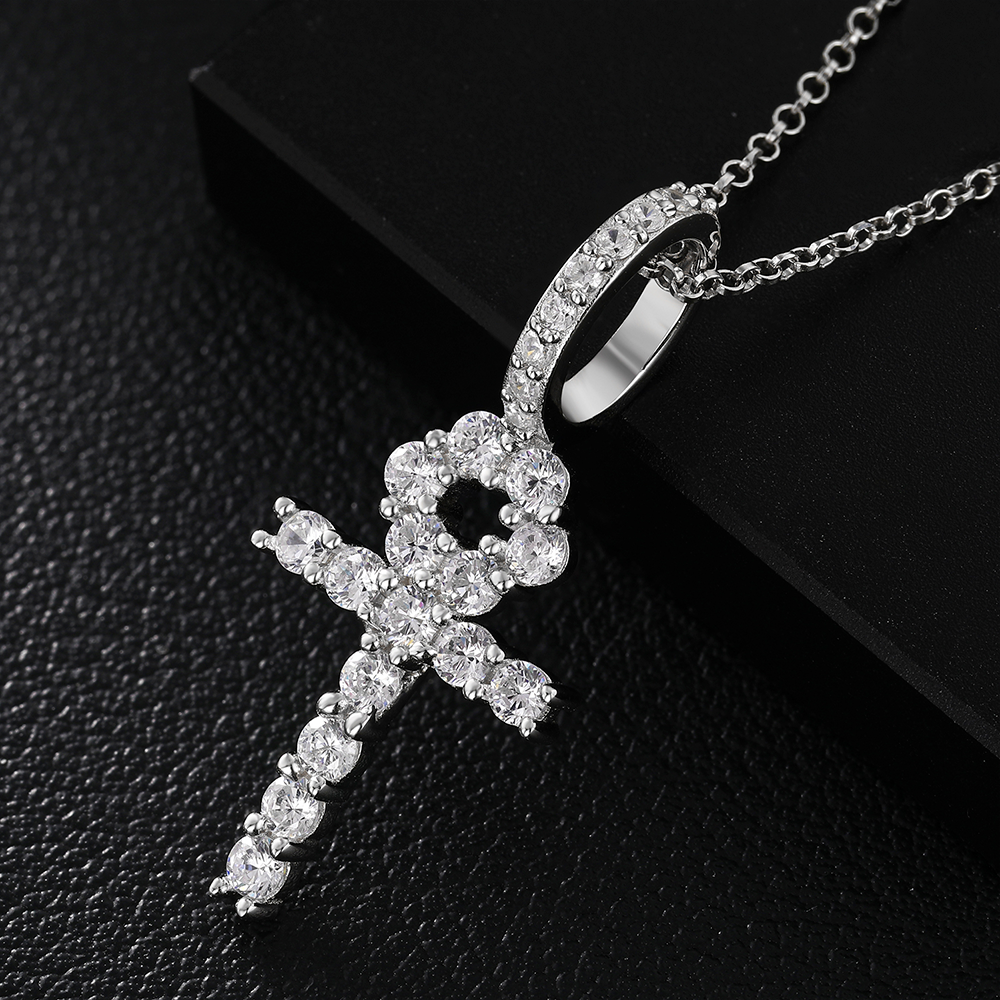 Collar Egyptian VVS1 Moissanita Silver