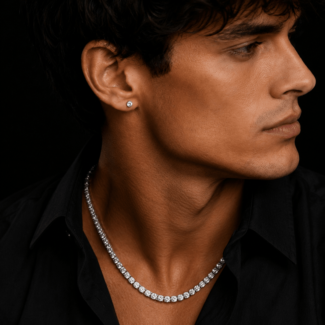 Cómo elegir una cadena para hombre: largo y grosor - Lion Luxury