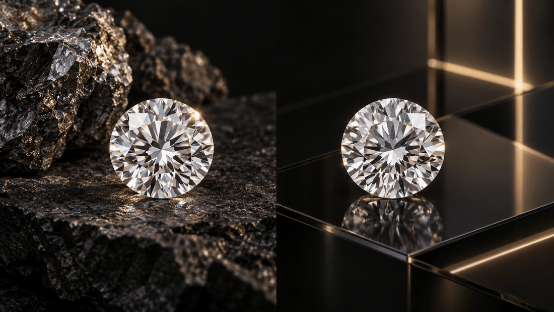 Diamante de laboratorio vs natural: diferencias - Lion Luxury