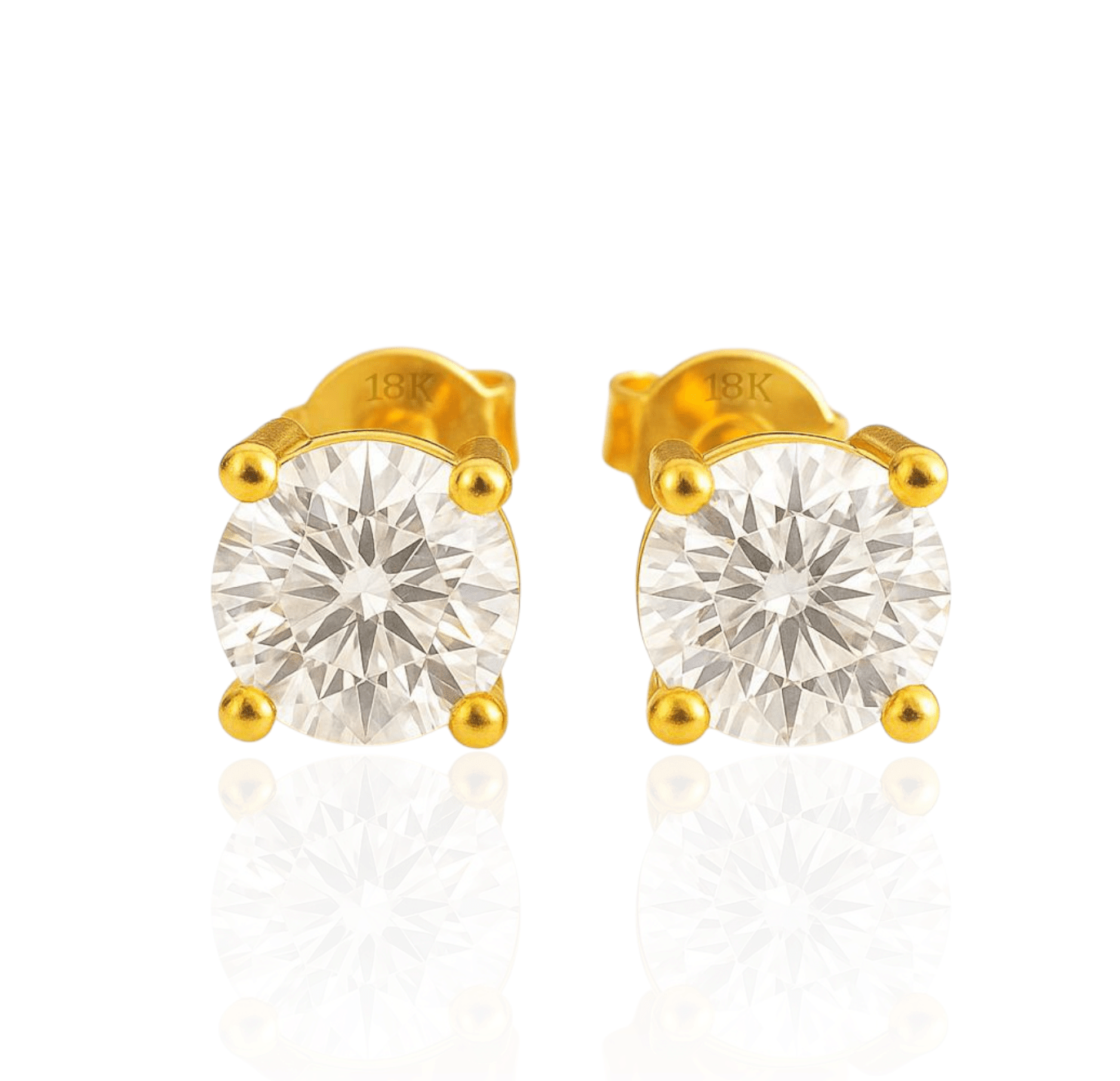 ARETES CON DIAMANTE LAB 💎✨ - Lion Luxury