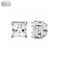 Arete Draco Imantado 6mm/8mm - Acero Silver 316L * Circonia 5A