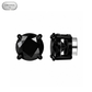 Arete Zeus Imantado 6mm/8mm - Acero Black 316L * Circonia Black 5A