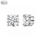 Arete Zeus Imantado 6mm/8mm - Acero Silver 316L * Circonia 5A