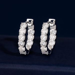 Arete Nebula 19mm - Plata 925 | Moissanita
