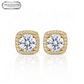 Arete Phoenix 7mm - Plata 925 * Moissanita