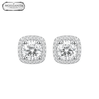 Arete Phoenix 7mm - Plata 925 * Moissanita