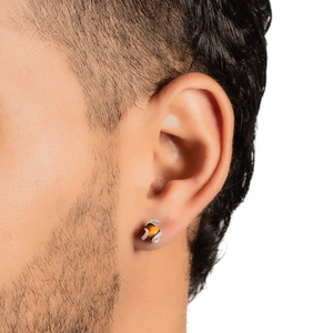 Arete VenomStone 7.5mm - Plata 925 * Tiger Eye