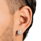 Arete Diamond 9mm - Plata 925 * Moissanita