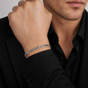 Pulsera Miami Cuban Silver 5mm – Acero 316L