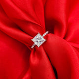 Anillo Berlín – Plata 925 con Moissanita