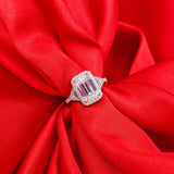 Anillo Bruselas – Plata 925 con Moissanita