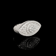 Anillo Providence – Plata 925 con Moissanita – detalle 3