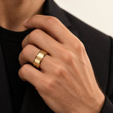 Anillo Minimal 2.0 Gold – Acero 316L
