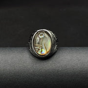 Anillo Galactus – Acero 316L con Circonia 5A – detalle 3