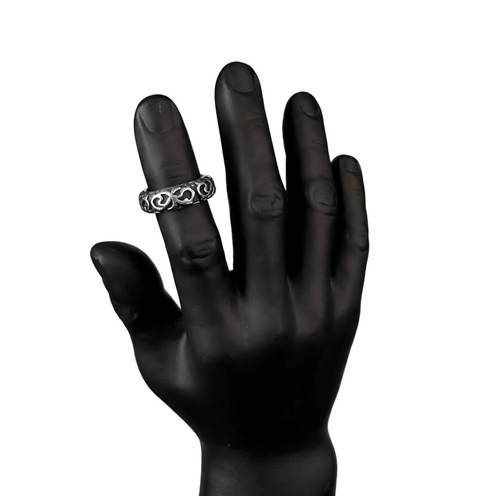 Anillo Black Spirit 7mm – detalle 4