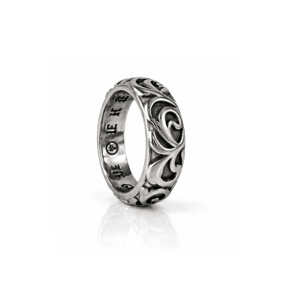 Anillo Black Spirit 7mm – detalle 3