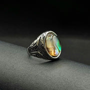 Anillo Galactus – Acero 316L con Circonia 5A – detalle 2