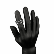 Anillo Crown of Crosses 12.5mm – detalle 5