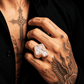Anillo Royal Ice – Plata 925 con Moissanita | Lion Luxury