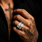 Anillo Radiant – Plata 925 con Moissanita | Lion Luxury