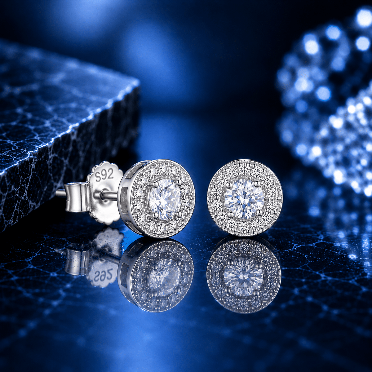 Arete Harmony 7.5mm – Plata 925 con Circonia 5A | Lion Luxury