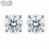 Arete Diamond 11mm – Plata 925 con Moissanita