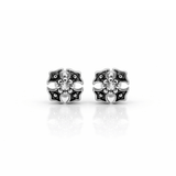 Arete Black Sanctus 7mm – Acero 304L con Circonia 5A