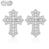 Arete Sacred Ice 15mm- Plata 925 con Moissanita