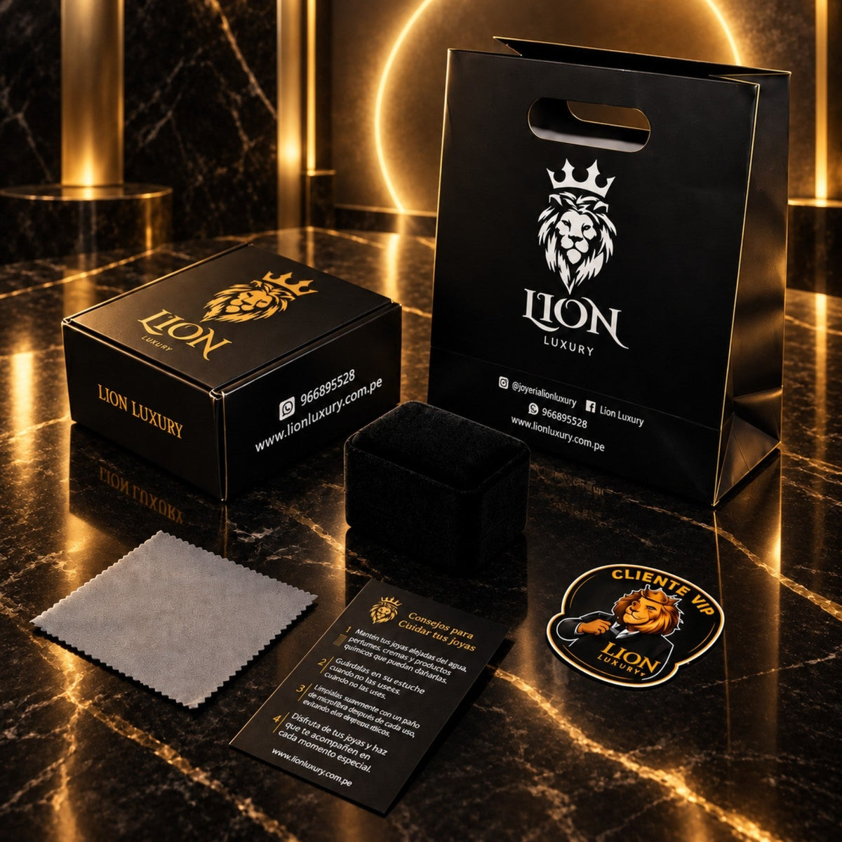 ARETES PARA HOMBRES | Lion Luxury