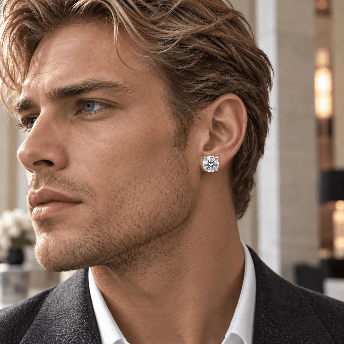 ARETES PARA HOMBRES | Lion Luxury