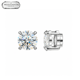 Arete Zeus Imantado 6mm – Acero 316L con Moissanita