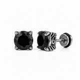 Arete Ravenor 8mm – Acero 304L con Circonia 5A