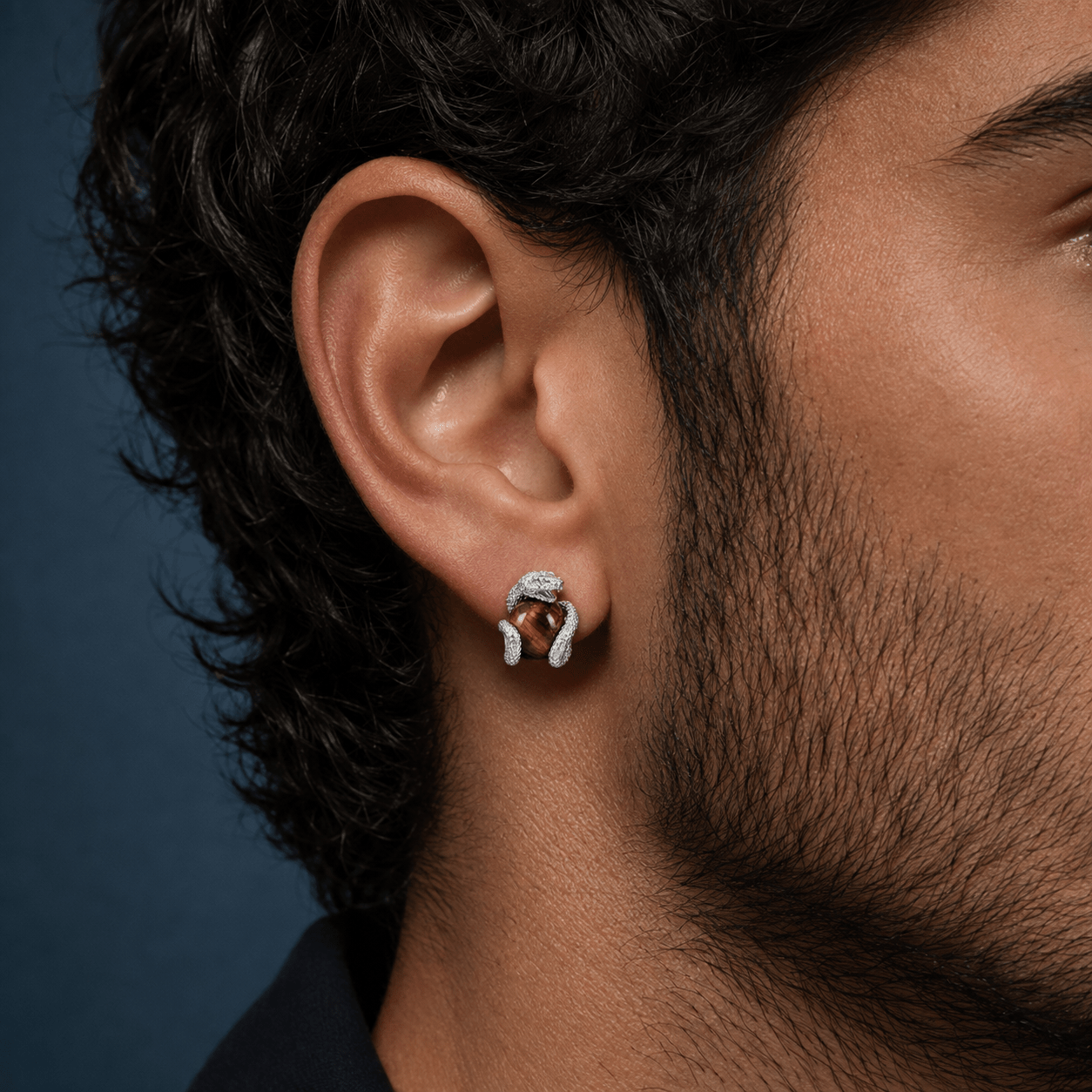 ARETES PARA HOMBRES | Lion Luxury