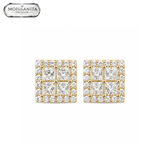 Arete Noble 6.5mm – Plata 925 con Moissanita
