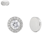 Arete Prime Imantado 8mm – Acero 316L con Circonia 5A