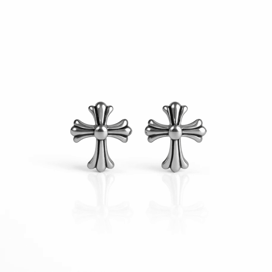 Arete Cross of King 9mm – Acero 304L | Lion Luxury