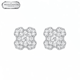 Arete Elite Moiss 7mm – Plata 925 con Moissanita