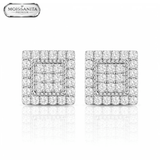 Arete Cubic 10mm – Plata 925 con Moissanita