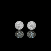 Arete Harmony 7.5mm – Plata 925 con Circonia 5A – detalle 4