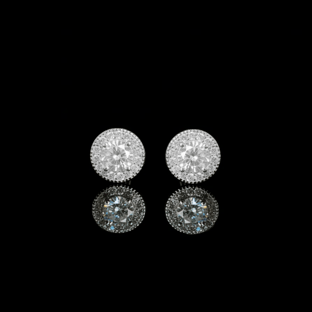 Arete Harmony 7.5mm – Plata 925 con Circonia 5A – detalle 4