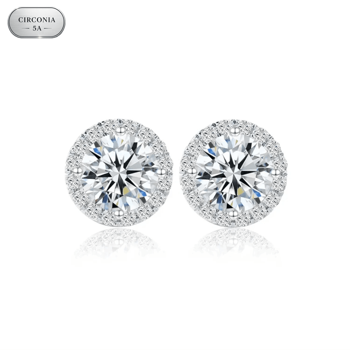 Arete Cosmos 8.5mm – Plata 925 con Circonia 5A | Lion Luxury