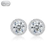 Arete Cosmos 8.5mm – Plata 925 con Circonia 5A | Lion Luxury