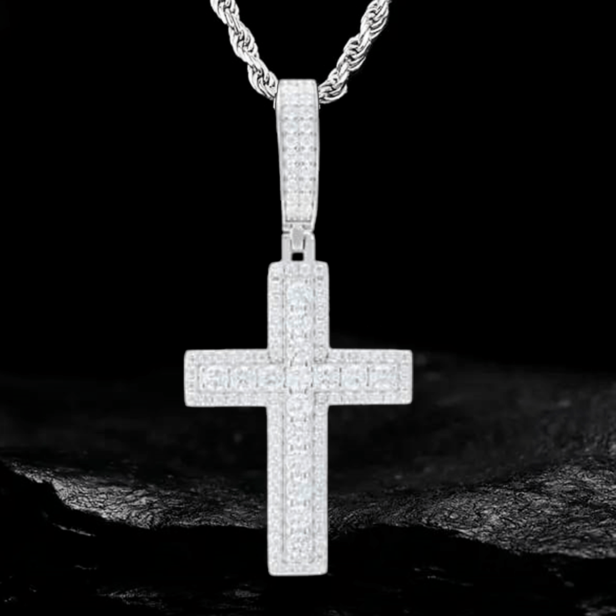 Collar Divine Diamond – Plata 925 con Moissanita – detalle 2