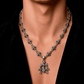 Collar Cross Dominion 12.5mm | Lion Luxury