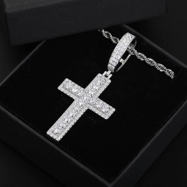 Collar Divine Diamond – Plata 925 con Moissanita – detalle 3
