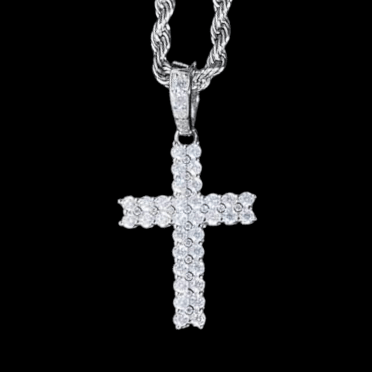 Collar Eternal Diamond – Plata 925 con Moissanita – detalle 2