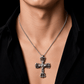 Collar Chaos Cross | Lion Luxury
