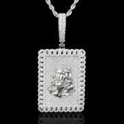 Collar Divinus – Plata 925 con Moissanita – detalle 2